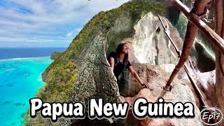 Guided by Village Chief to Secret Cave
