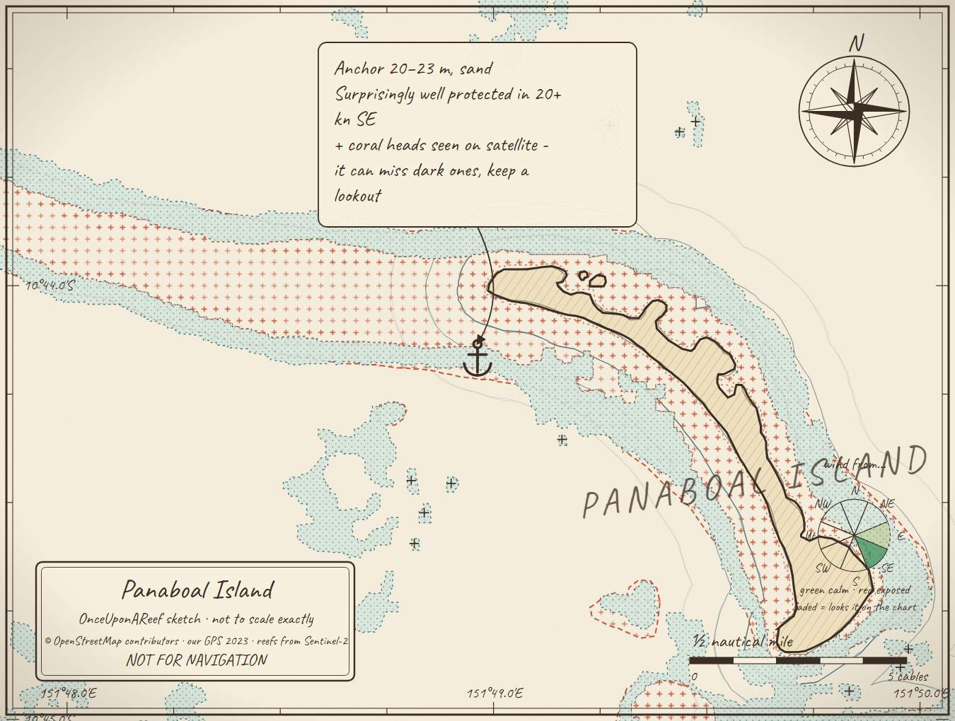 Sketch map of Panaboal Island